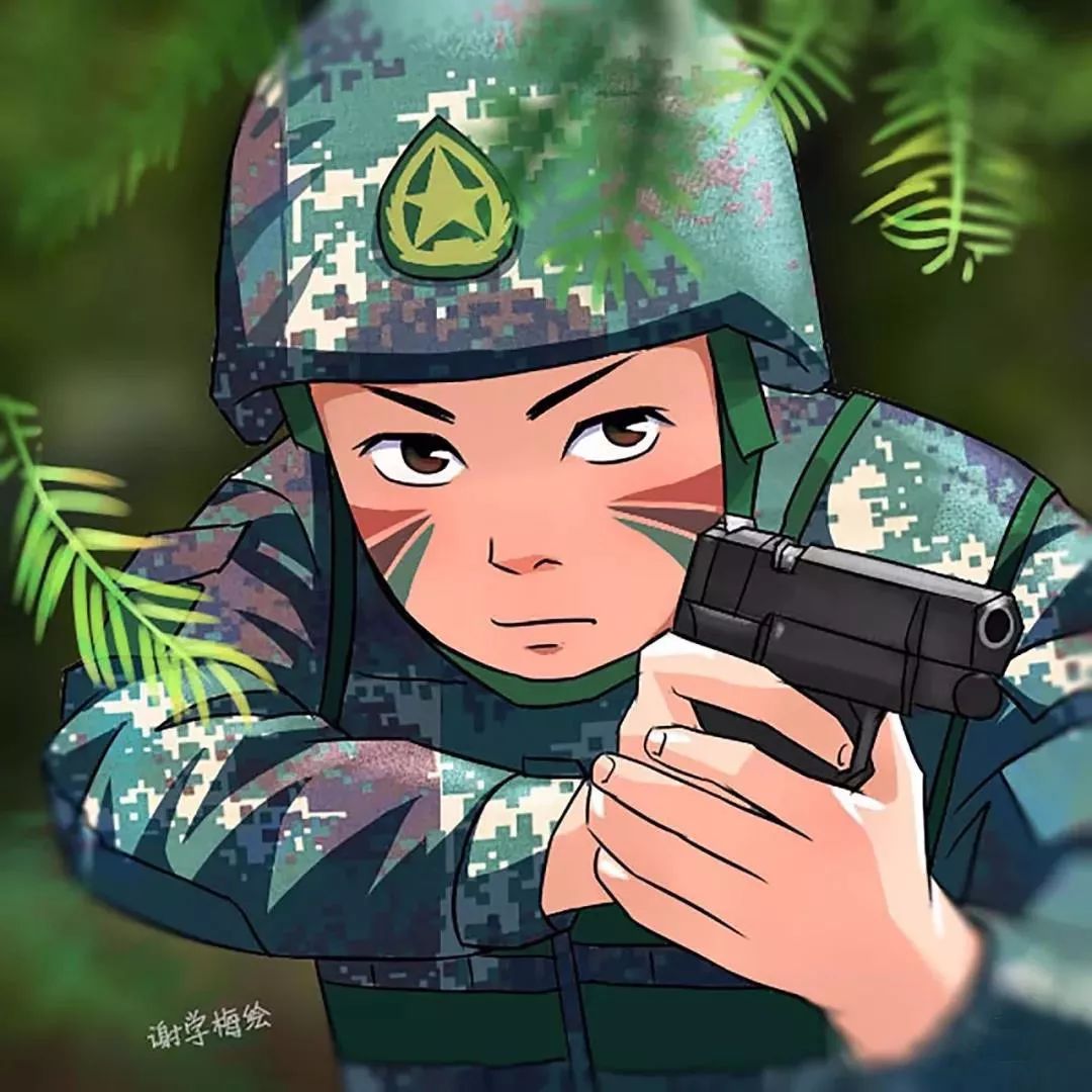 科技新品重塑军人风采，个性动漫头像体验前所未有的魅力时刻
