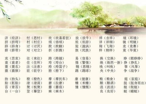 最新字组词探索与观点阐述